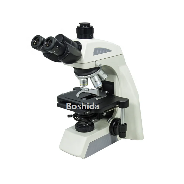 BOSHIDA NE610 Serial Trinocular Biological Microscope with ECO System and Auto Light Intensity Adjusting