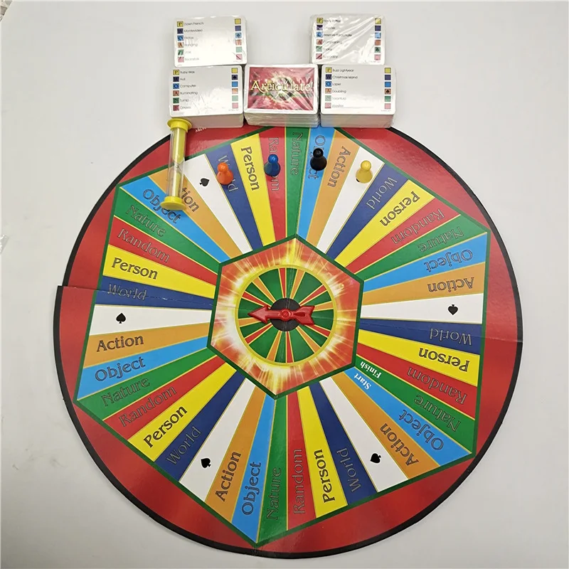 Eastommy Articulate Family Board Game,Phrases Table Party Family Games