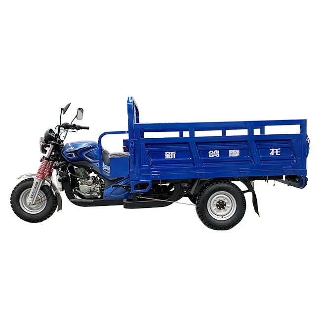 125CC Automatic Three Wheel Cargo Loader Gasoline Motor Tricycle With 200cc Water Cooled Engine Sale Factory Price