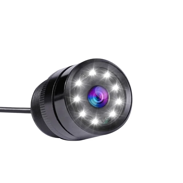 WEMAER 8 LED Car Reverse Backup Camera Waterproof Parking Assistance 1080p Resolution CMOS Image Sensor Rear View Backup Camera