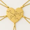 Gold 5 Heart