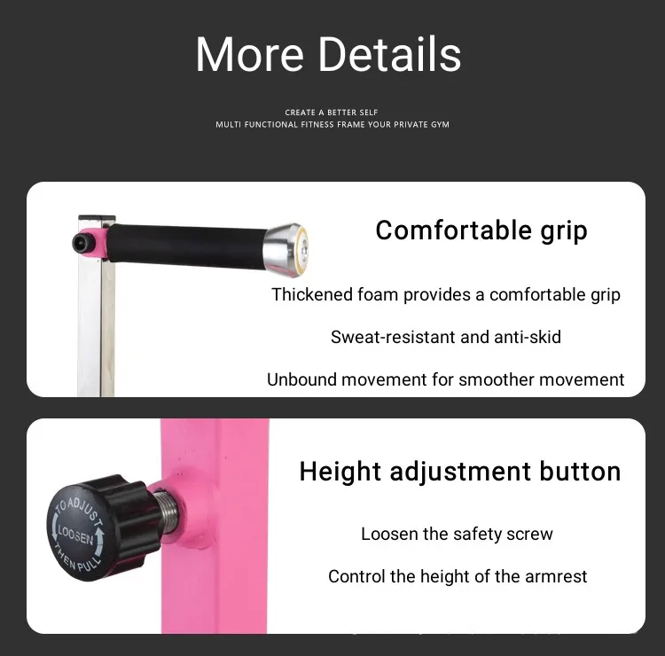 Wholesale Home Gym Equipment Multifunctional Half Power Rack Power Cage Squat Rack Foldable Exercise Bench Press Rack details