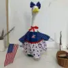 In-stock independence day dress with national flag