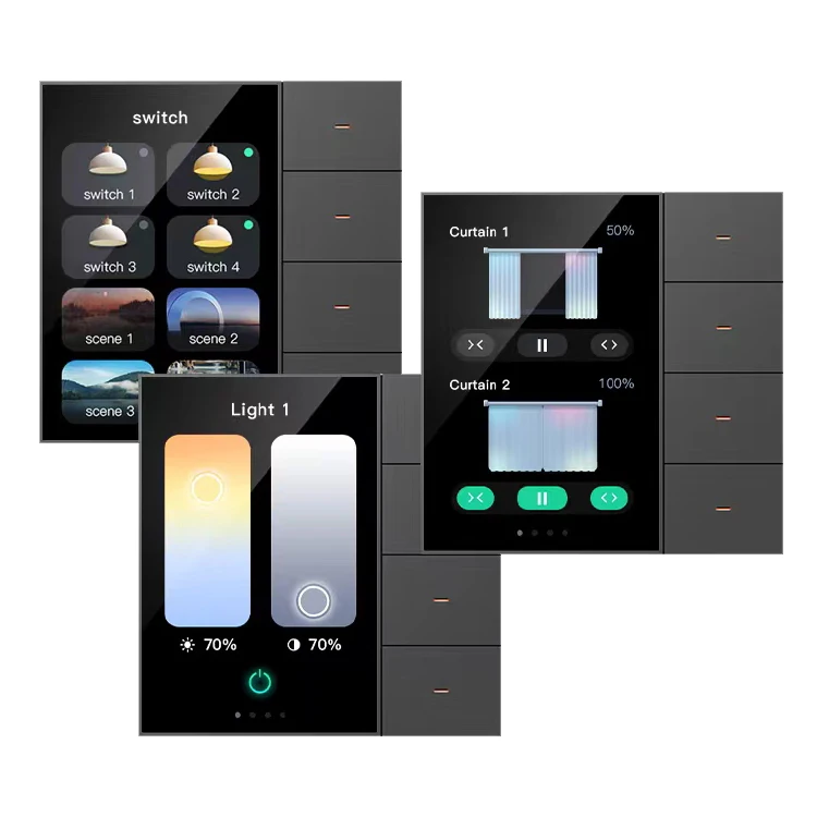 Scene Switch Control Zigbee Scene Switch 4 Gang - Smart Home Control Made Easy