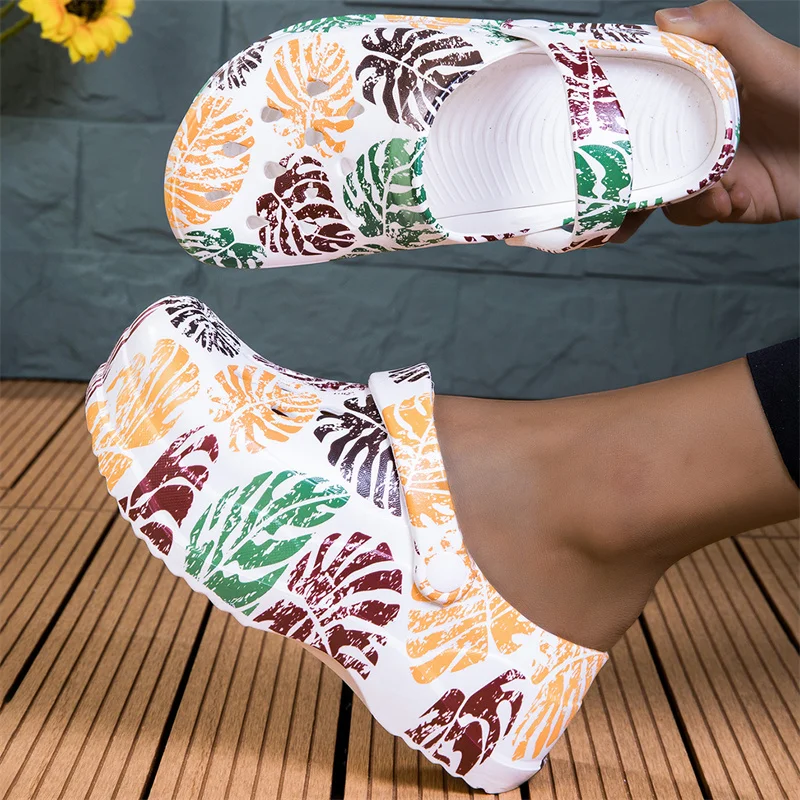 Risparmia Alla Grande Su Pantofole Estive Da Uomo Trendy 2024 Sumpir Slipter Summer |Zoccoli In Legno |Sandali Da Spiaggia |Flip Scarpe Di Moda Da - Foto 8