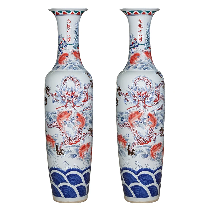 中国 『七宝 花瓶 対 2点』 ｜骨董品買取 緑和堂
