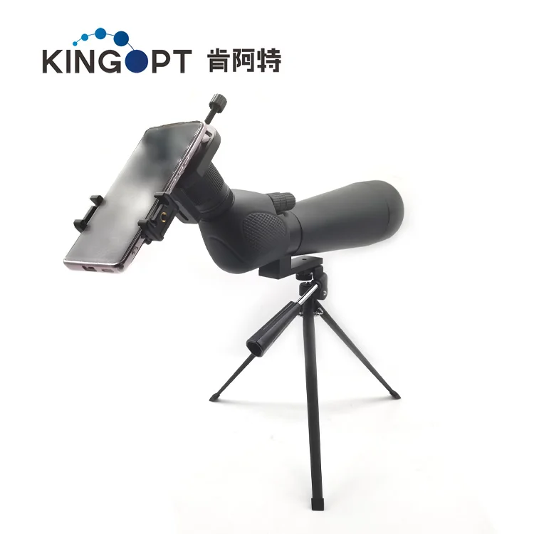 15-45X60 Zoom Single-lens Telescope High-definition Monocular Binoculars Outdoor Bird Watching Target Glasses(Black