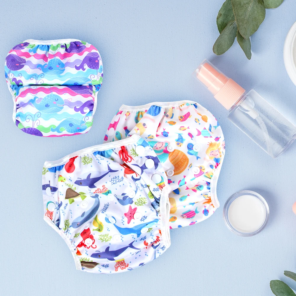 Летний Детский мягкий дышащий купальный костюм одежда для плавания подгузник спортивная одежда OEM сервис 100% полиэстер унисекс модная поддержка