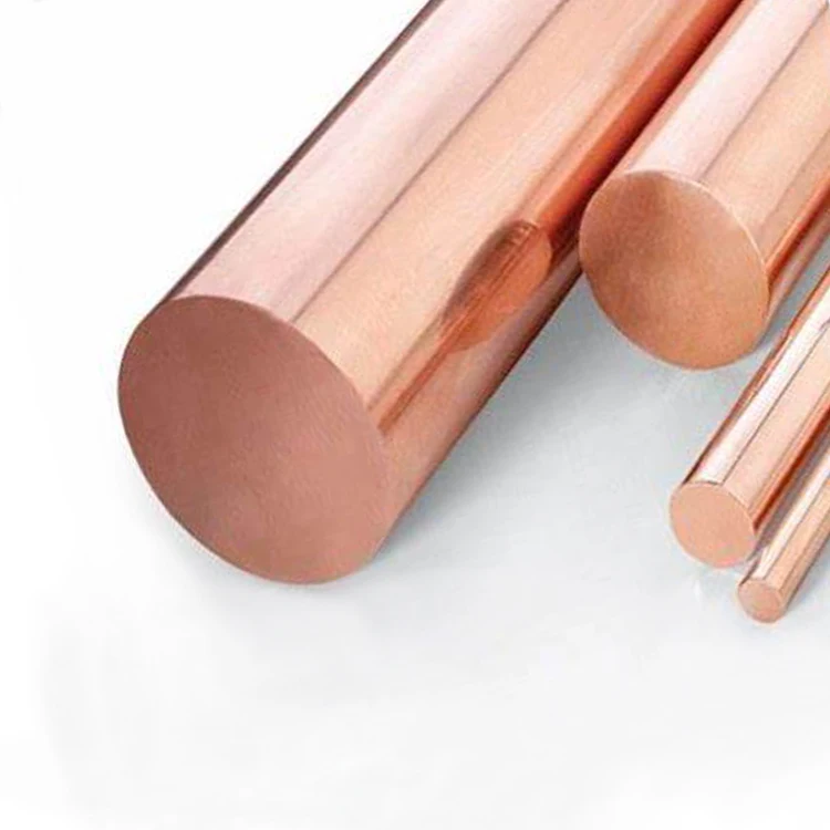 Chromium Zirconium Copper C18150 T1 T2 C11600 C71520 3 Diameter Copper Round Bar 50-500mm