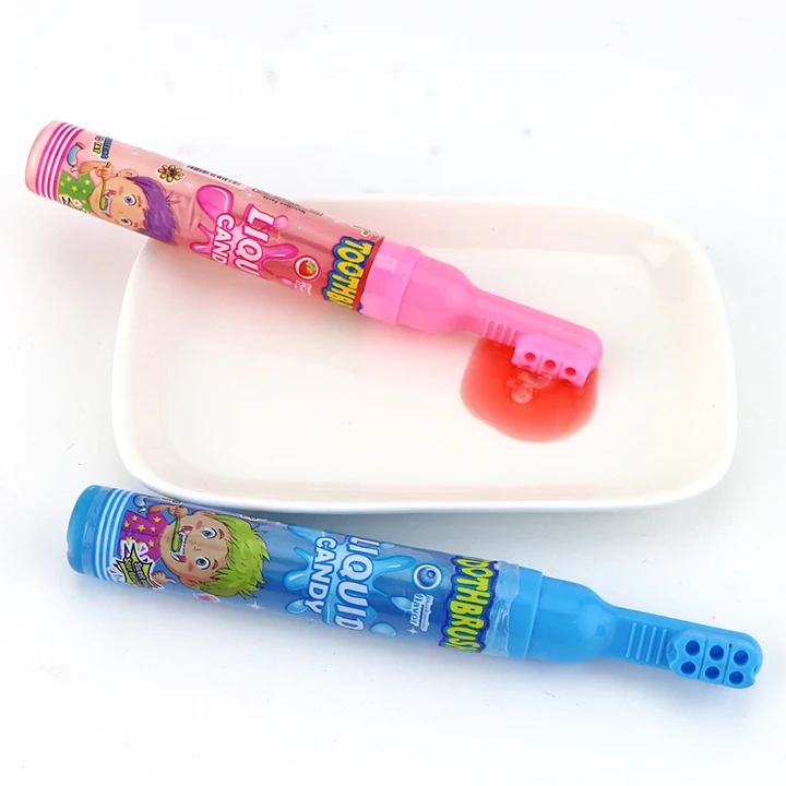 Toothbrush candy