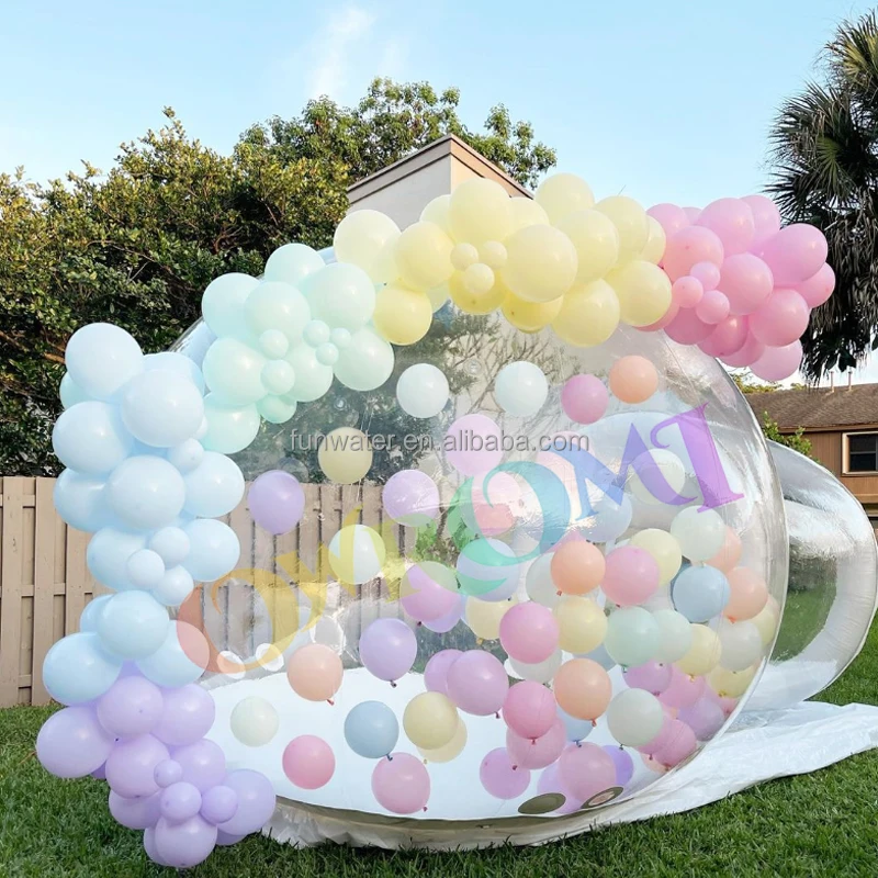 Portable Bubble Cabin Bubble Inflatable Balloon Bounce House For Modern ...