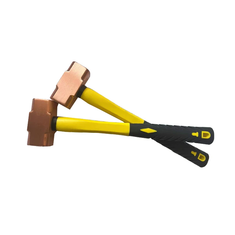 Медный кувалд с ручкой из стекловолокна 5 фунтов для горнодобывающей промышленности