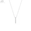 18K Solid White Gold