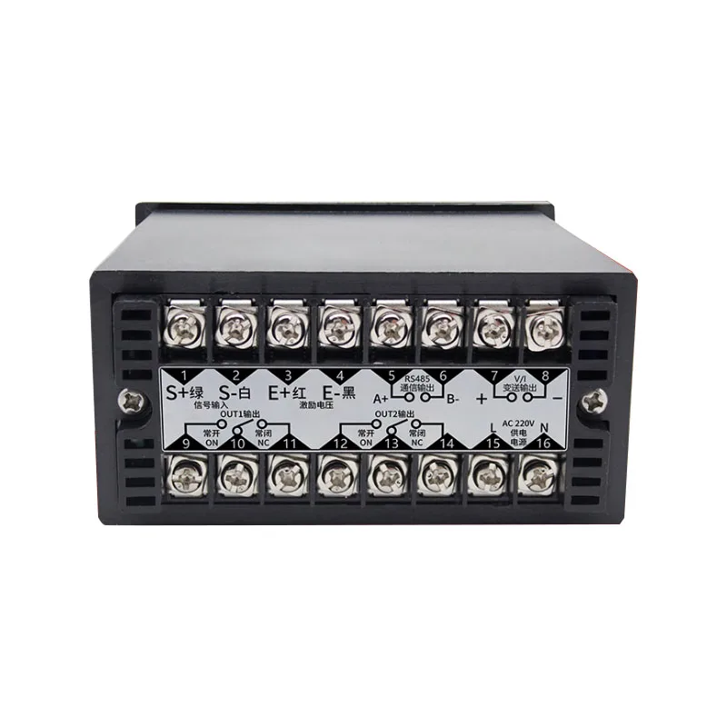 Meter Reduction Controller Meter Double Window peak Hold Force Measurement V4896 Load Cell IndicatorWeighing Digital Display