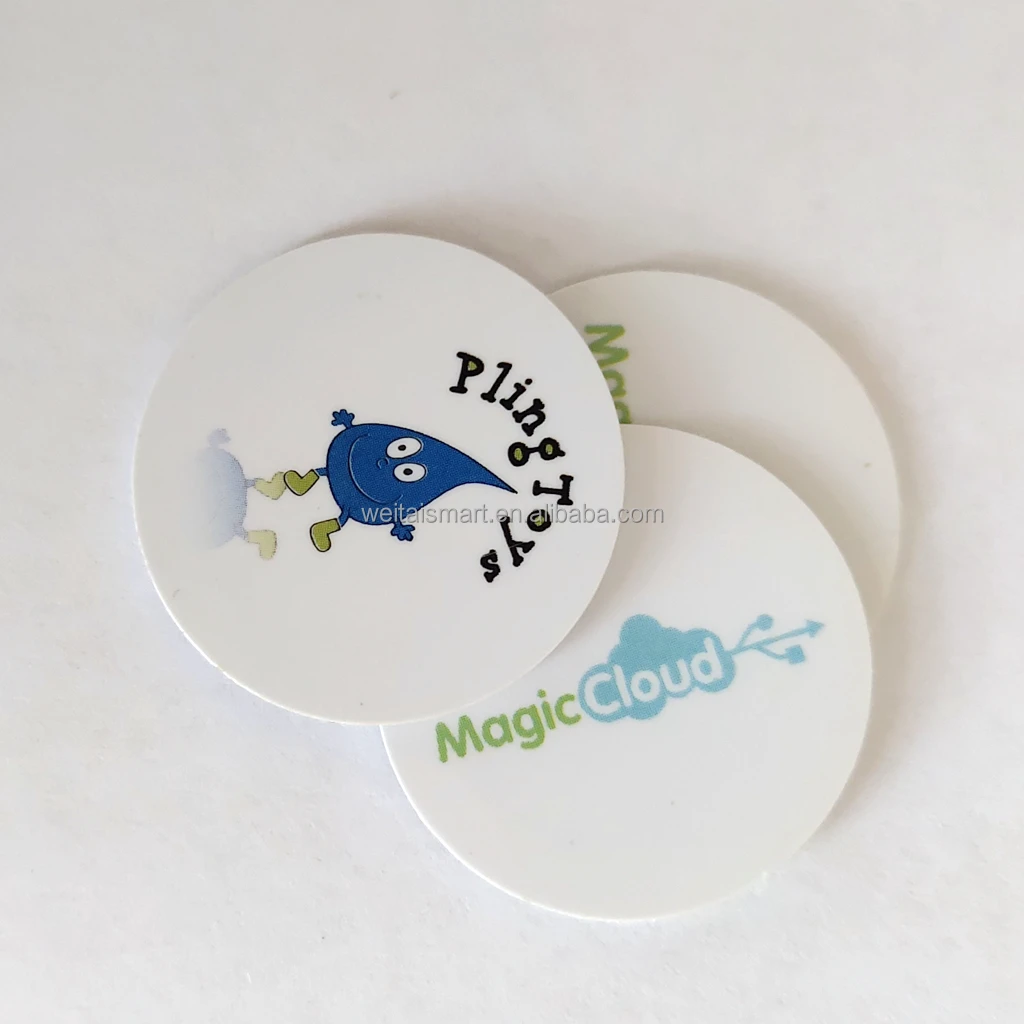 High Quality Customized PET PVC RFID Smart Card 13.56MHz NTG213 215 216 Chip Contactless NFC 25mm ISO Model Blank Business Card
