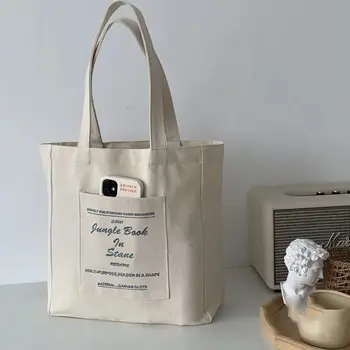 New designer Cotton Canvas Tote Bag Eco Recycled Shopping Bag custom cotton bag