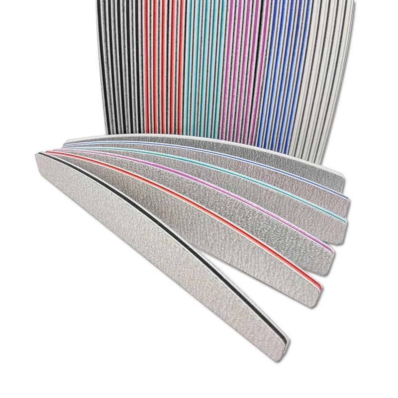Пользовательский логотип Zebra Professional 100 180 пилка для ногтей с ...