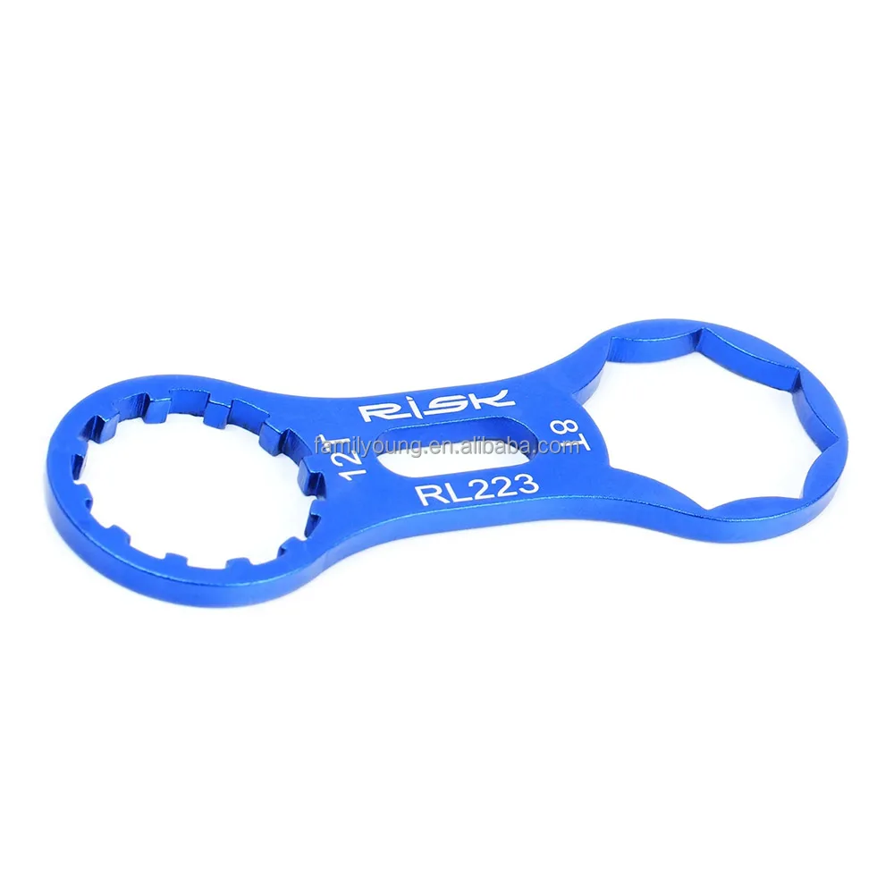 Aluminum Bicycle Front Fork Repair Tool for SR Suntour XCR/XCT/XCM/RST MTB  Bike Front Fork Cap Wrench Disassembly Tools