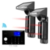 Kit de alarma de 2 barras negras E