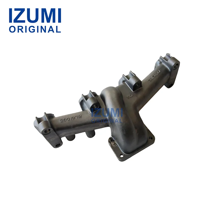 Bộ phận động cơ diesel IZUMI CHÍNH HÃNG mã 4BT, 4BT3.9 cho động cơ Cummins – Ống xả (Exhaust Manifold) 3901635, 6732-11-5230