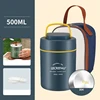 Borsa termica blu con rivestimento 304