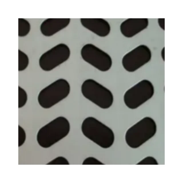 China Manufacturer SS201Customized Corrosion Proof Uniform Holes Perforated Metal Plate for Chain Conveyor 5