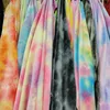 Velvet Tie Dye Fabric