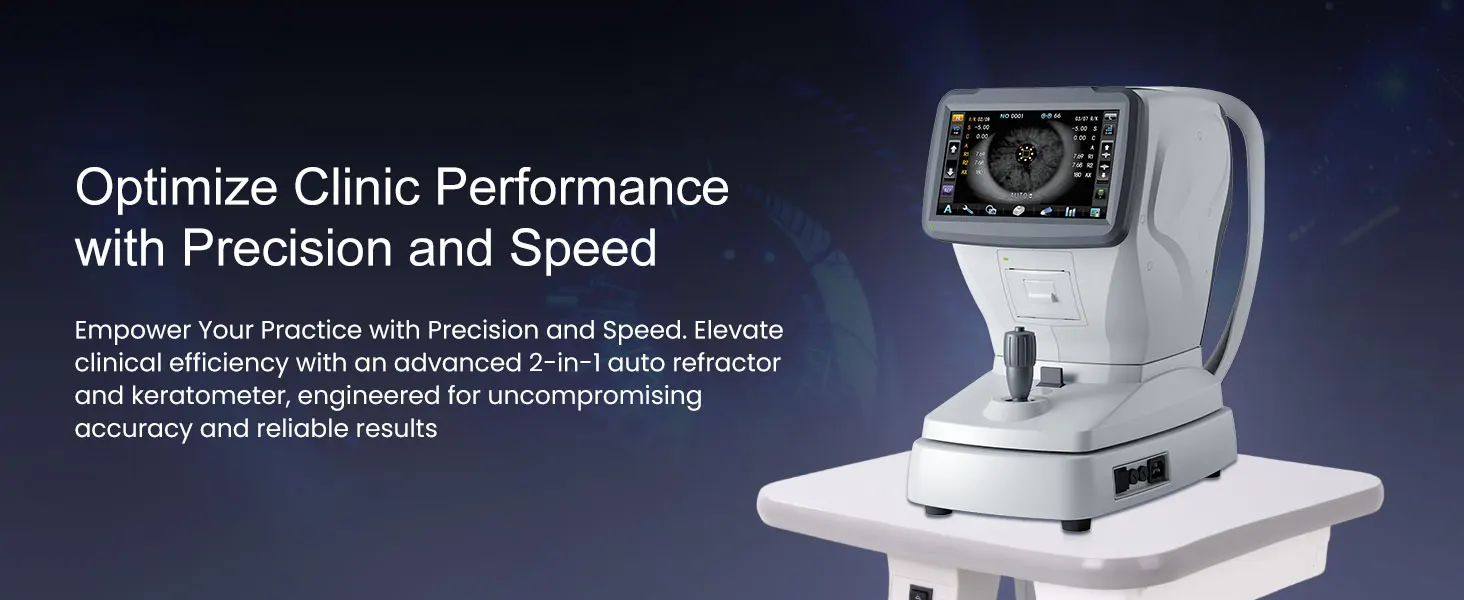 FA‑8000K Automatic Refractometer with Keratometer CE Approved Optometry Eye Test Machine