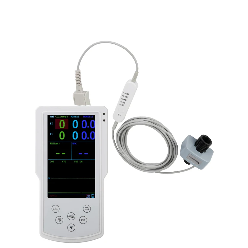 Mainstream Anesthesia Machine Sensor With ISO ENF SEV HAL DES