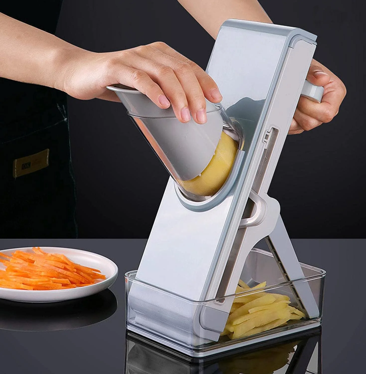 Vegetable Shredder, Multifunctional Fruit Slicer, Manual Food