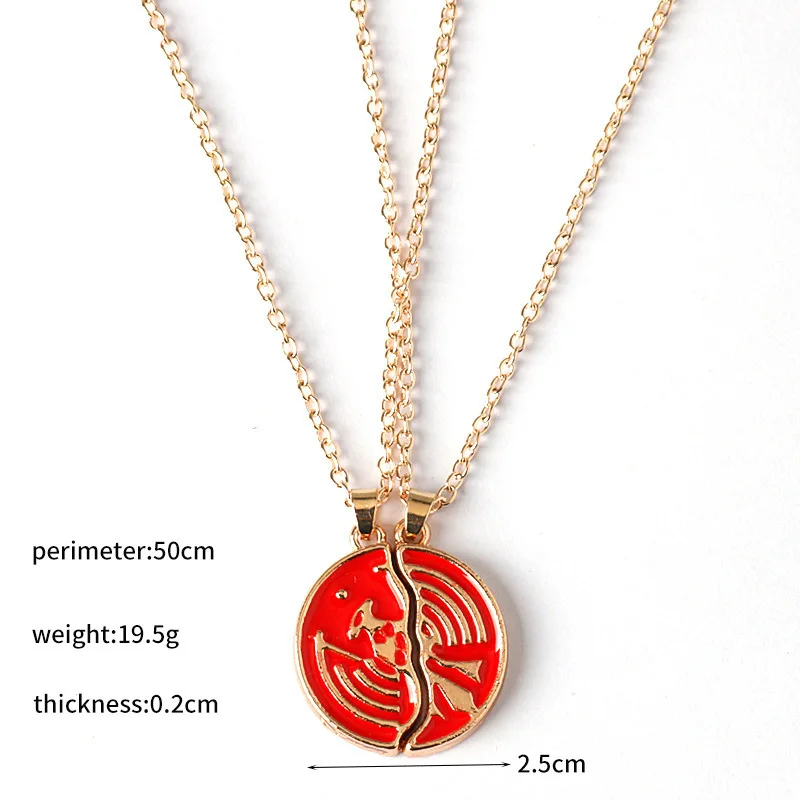 Metal Kamen Rider Necklace - Broken Necklace Eagle Eye Logo