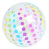 30cm inflated colored dot ball