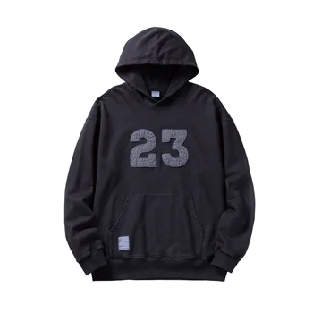 OEM factory price embroidery hoodies 100% cotton washed hoodies 480 GSM heavyweight hoodies