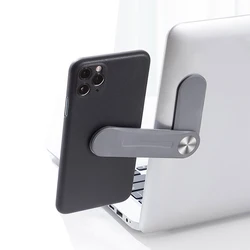 Side Mount Clip On Monitor Magnetic Multifunctional Bracket Folding Laptop Phone Holder