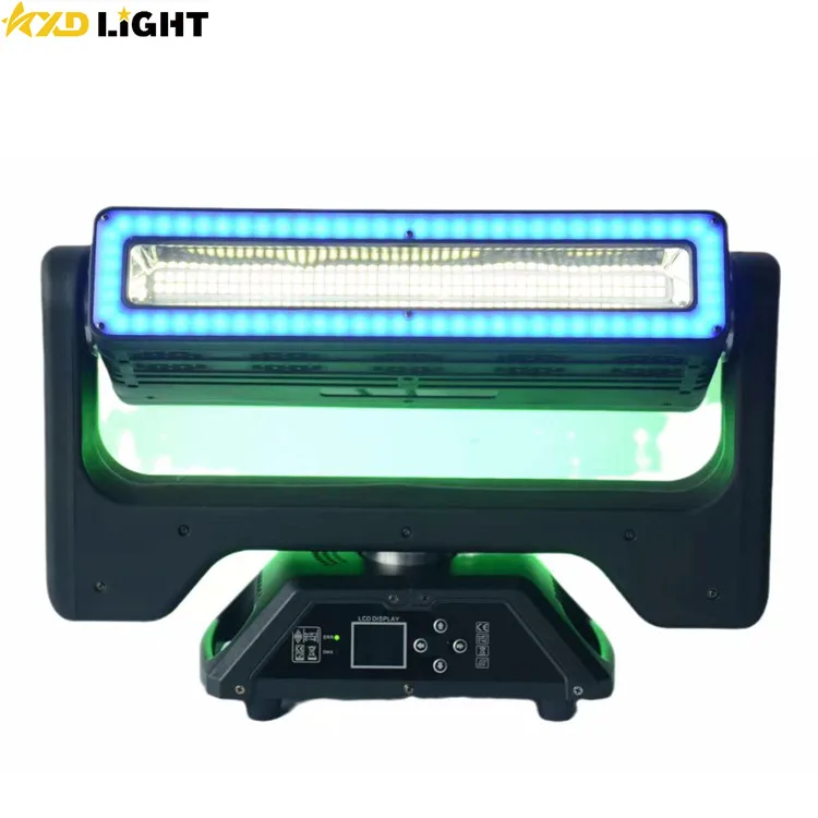 LED 5 Pixel Control Moving Head Beam Light Gemini Twin Magic Effect Infinite Rotation Zoom Stage Strobe Bar Light
