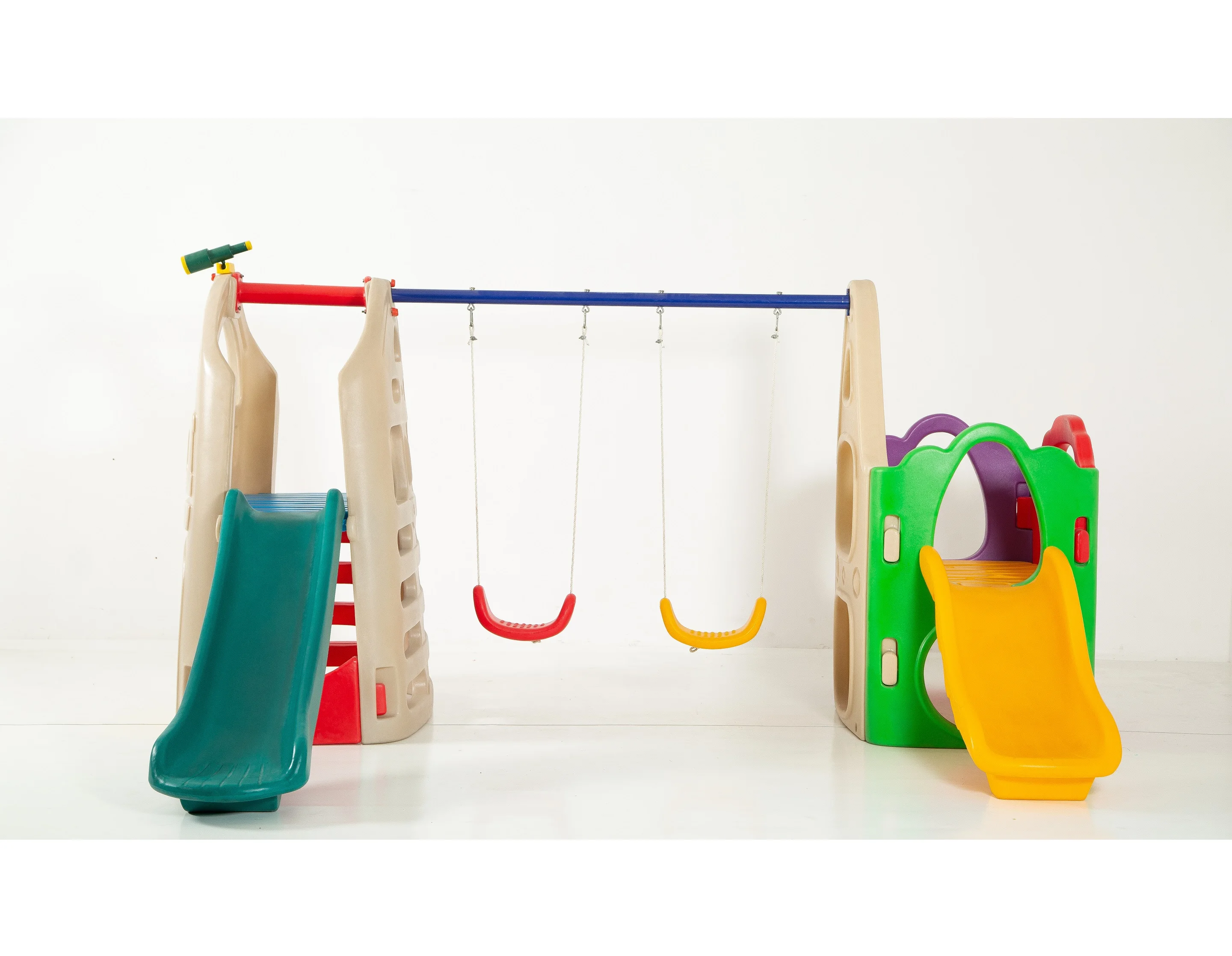 small plastic swing set