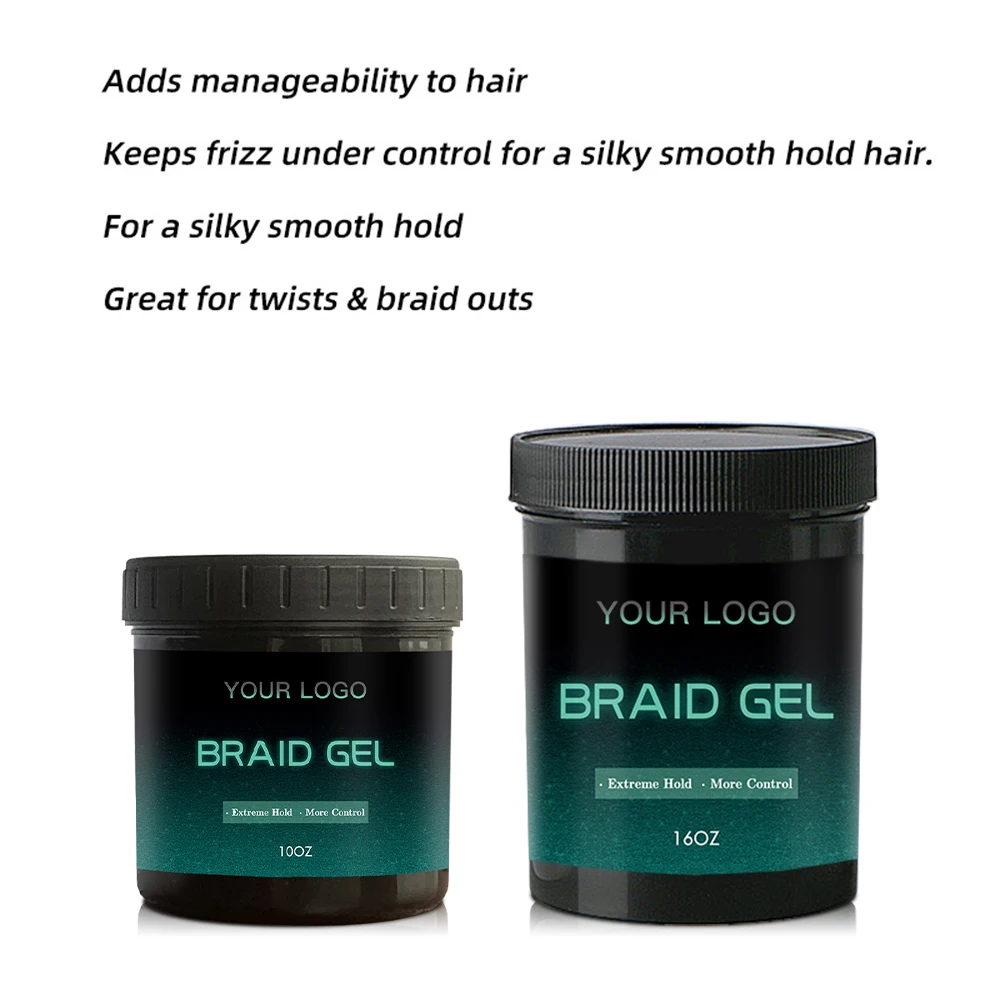 Alibaba.com: African Hair Styling Edge Control Wax Braid Gel 10oz Extra ...