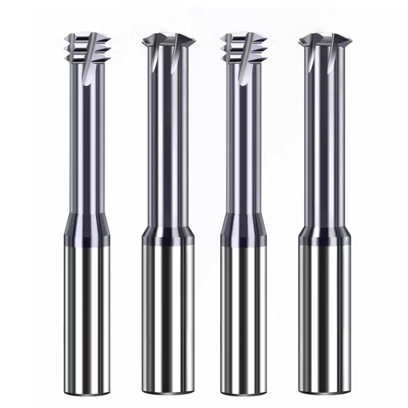 Cnc Machining Thread Milling Cutter for Steel Cutting Tool Endmill Solid Carbide Trapezoidal English Rc Npt Thread End Mill