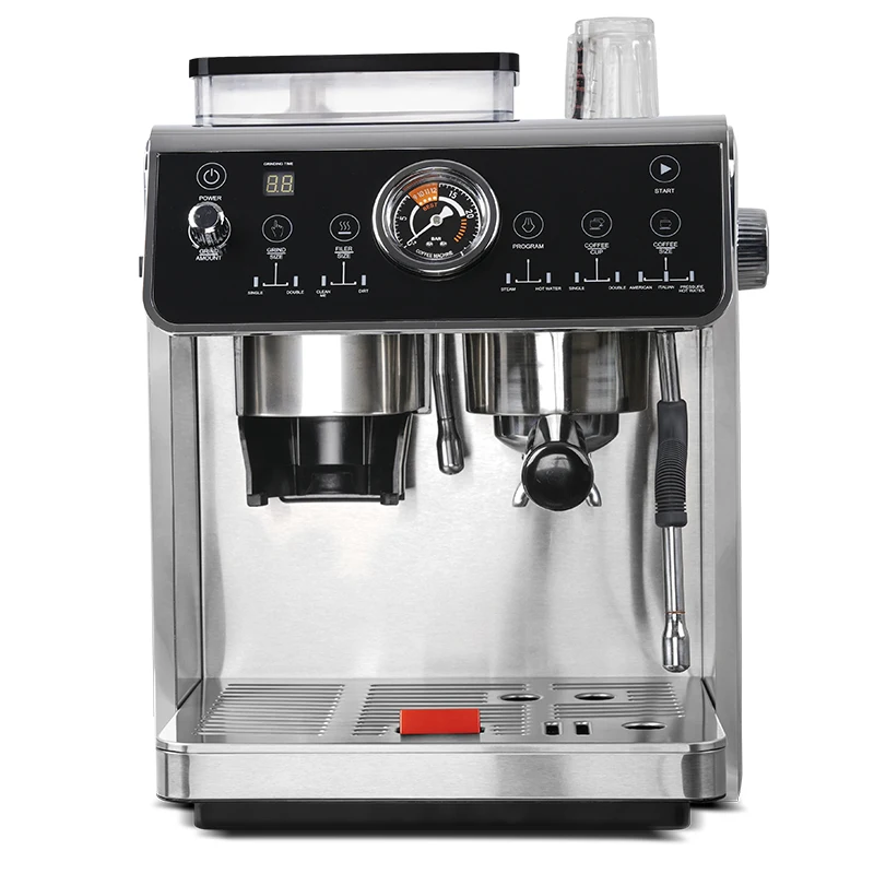 Automatic Express Espresso Coffee Machine Maker Profesional Cappuccino Expresso Machine Coffee Maker With Grinder