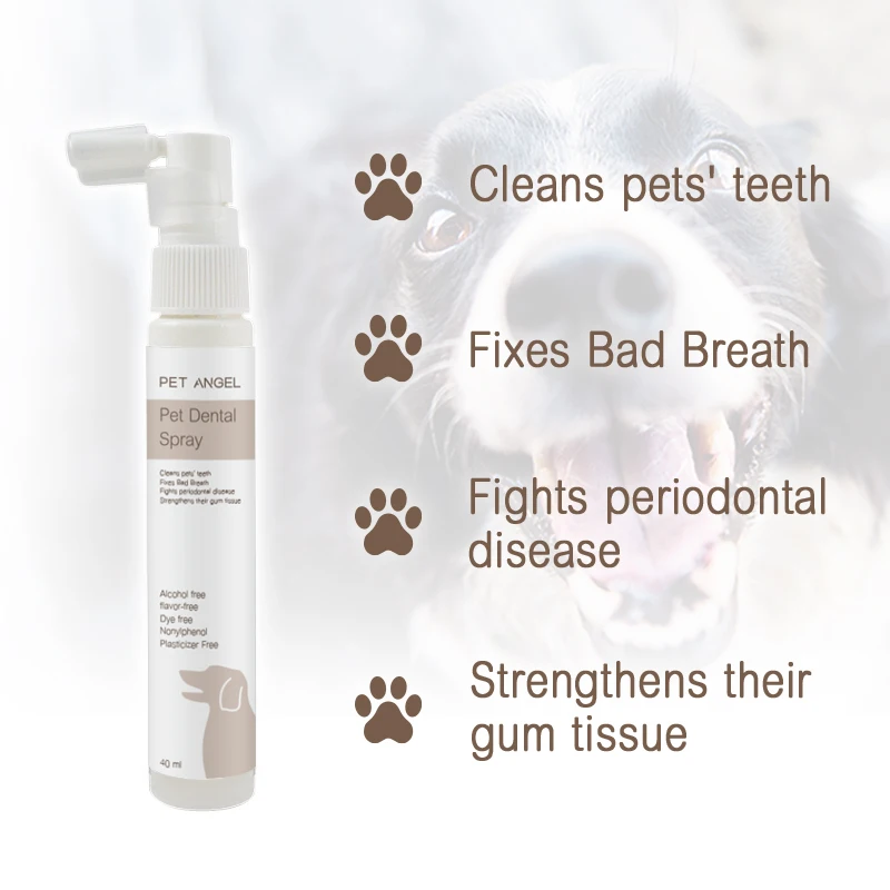 alcohol free dog dental spray