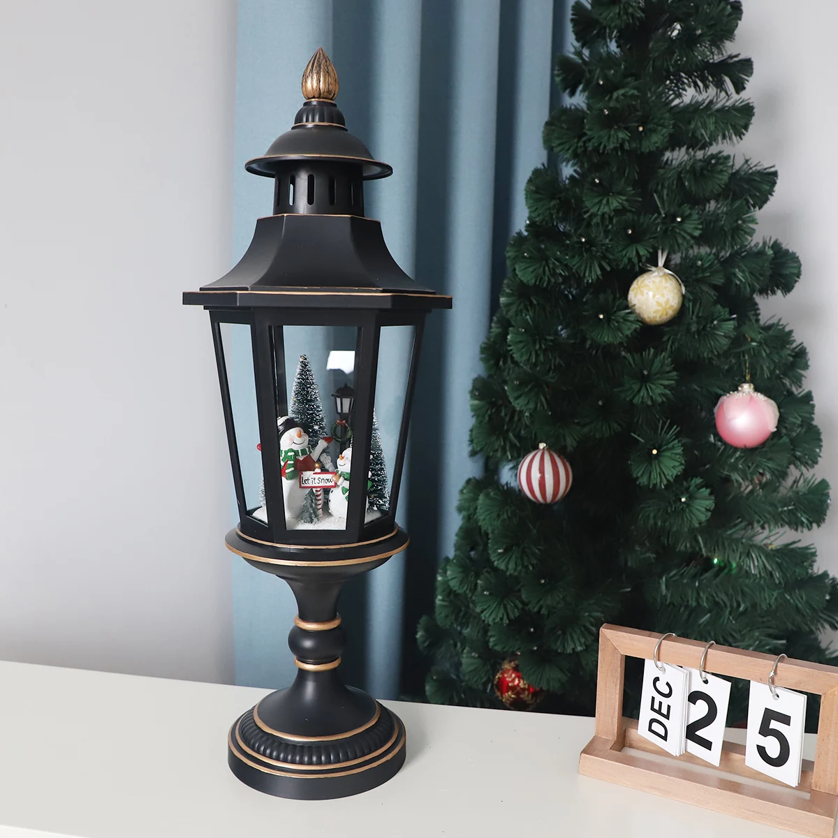 new christmas gift ideas wholesale decorative metal lanterns led christmas table decor decoration modern