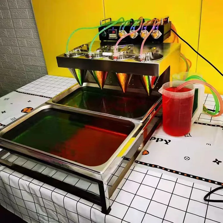 Automatic Small Bubble Tea Equipment Single and Four Head Popping Boba Making Machine Mini Boba Molding Machine