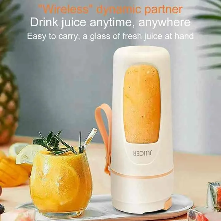 New Lasting Range Juicer Home Small Portable Fruit Juicer Cup Outdoor Electric Juicer Healthy Fruit and Vegetable Blender Cup 4