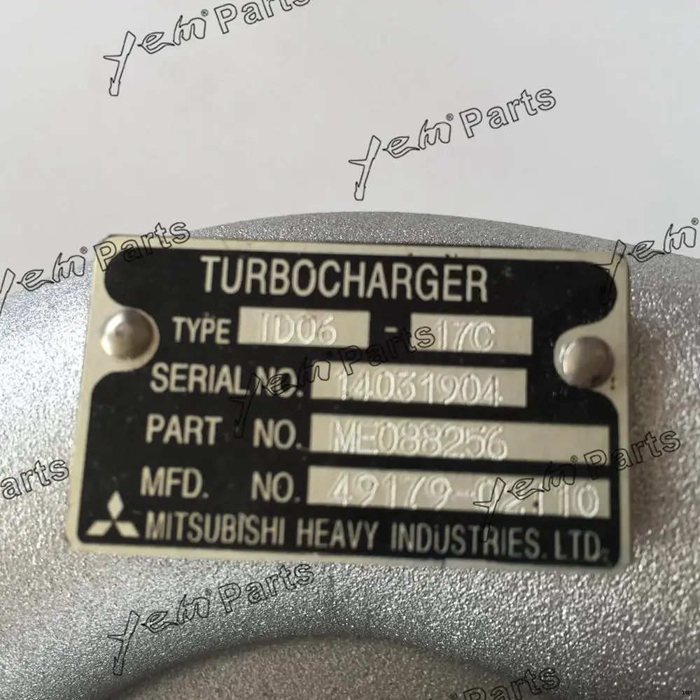 6D31 Turbo Charger for Mitsubishi Machinery Engine Spare Part