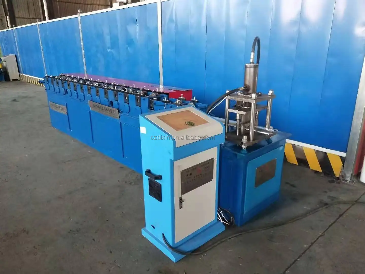 Delta PLC Control Automatic Metal Roller Shutter Door Roll Forming Machine