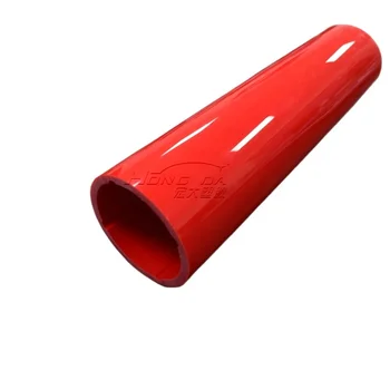 factory direct Customizable size/color red clear round ABS pipes Extruded ABS Tube for accessory