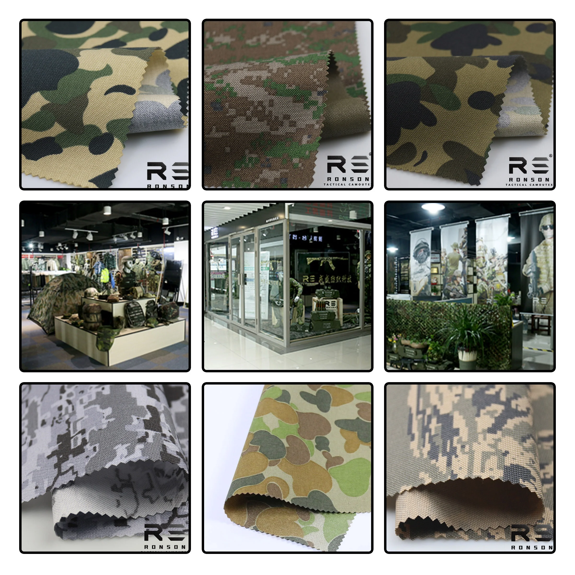 Tactical Camo Bag 1000D 1050D Nylon Waterproof Cordura 100% Nylon Cordura Denim Woven Waterproof Textile PU Coated for Toys