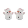 Snowman Focal bead Pink SA130