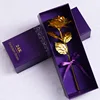 colorful Purple Box Gold Foil Flower - Old-Style