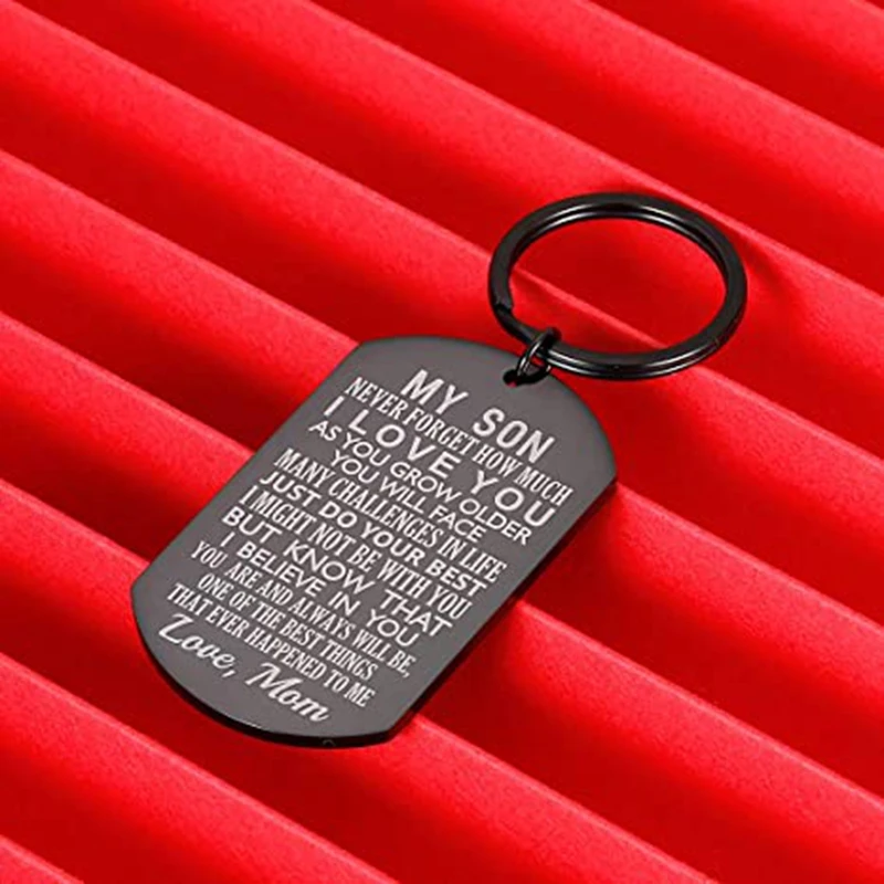 Valentines Day Gift For Adult Son Metal Wallet Card Souvenir Sweet Message Love You Son Birthday Gift Mom Dad Gifts For Son From Mom